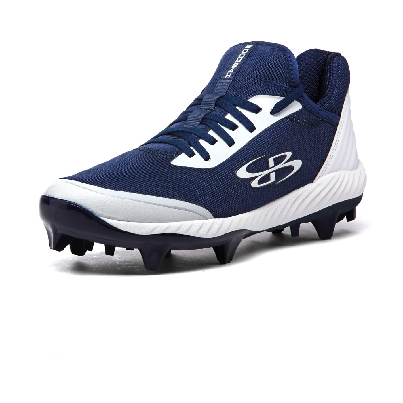 Boombah Women's Raptor Choice Molded Cleat Navy/White - Size 6