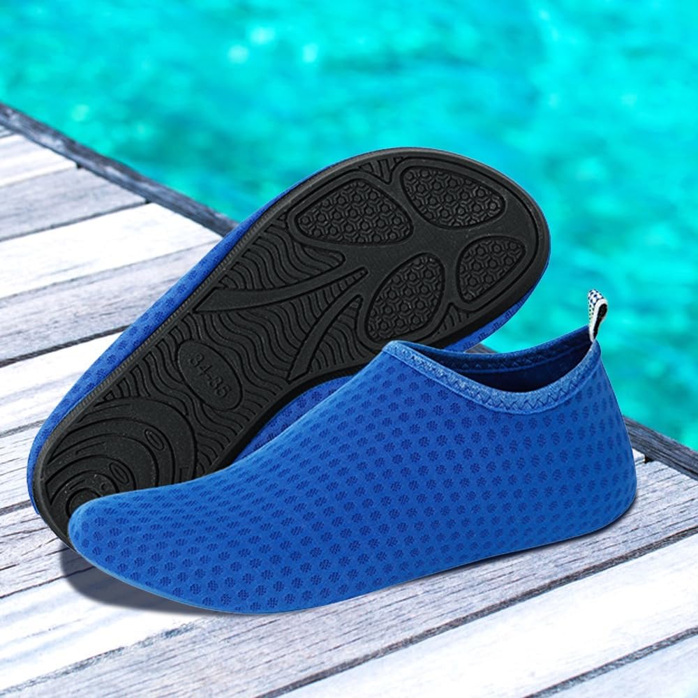 NIBESSER Scarpe da Scoglio Donna Uomo Scarpette Scoglio Scarpette Mare Scogli Traspirante Antiscivolo Scarpe Mare Scoglio Leggere Scarpe Spiaggia per Sub Immersione Piscina