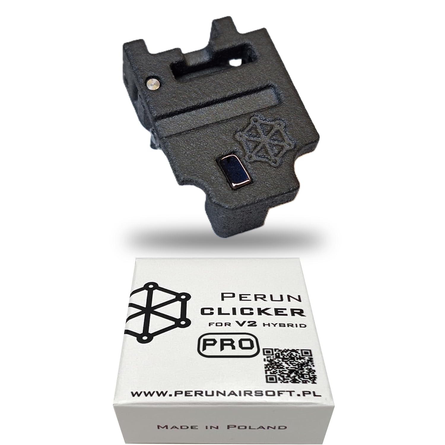 Perun Mosfet Upgrade for AEG Airsoft Rifle V2 Tokyo Marui Gearbox V3, G&amp;G ETU Gearbox, Krytac Kriss Vector, VFC G28/HK417 Gearboxes, and HPA Systems - Programmable Fire Modes, Precocking, DMR Mode