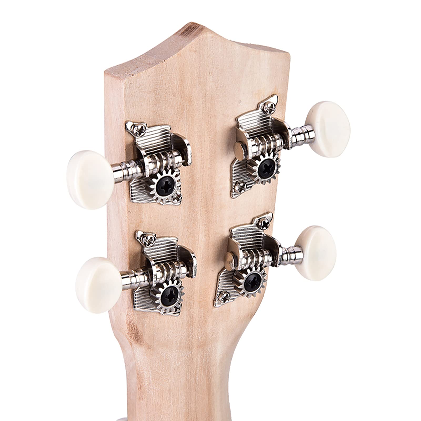 Set di ukulele soprano per bambini e adulti, 21 pollici, con custodia, chitarra per bambini, in materiale tiglio, adatto per lezioni di musica, studenti