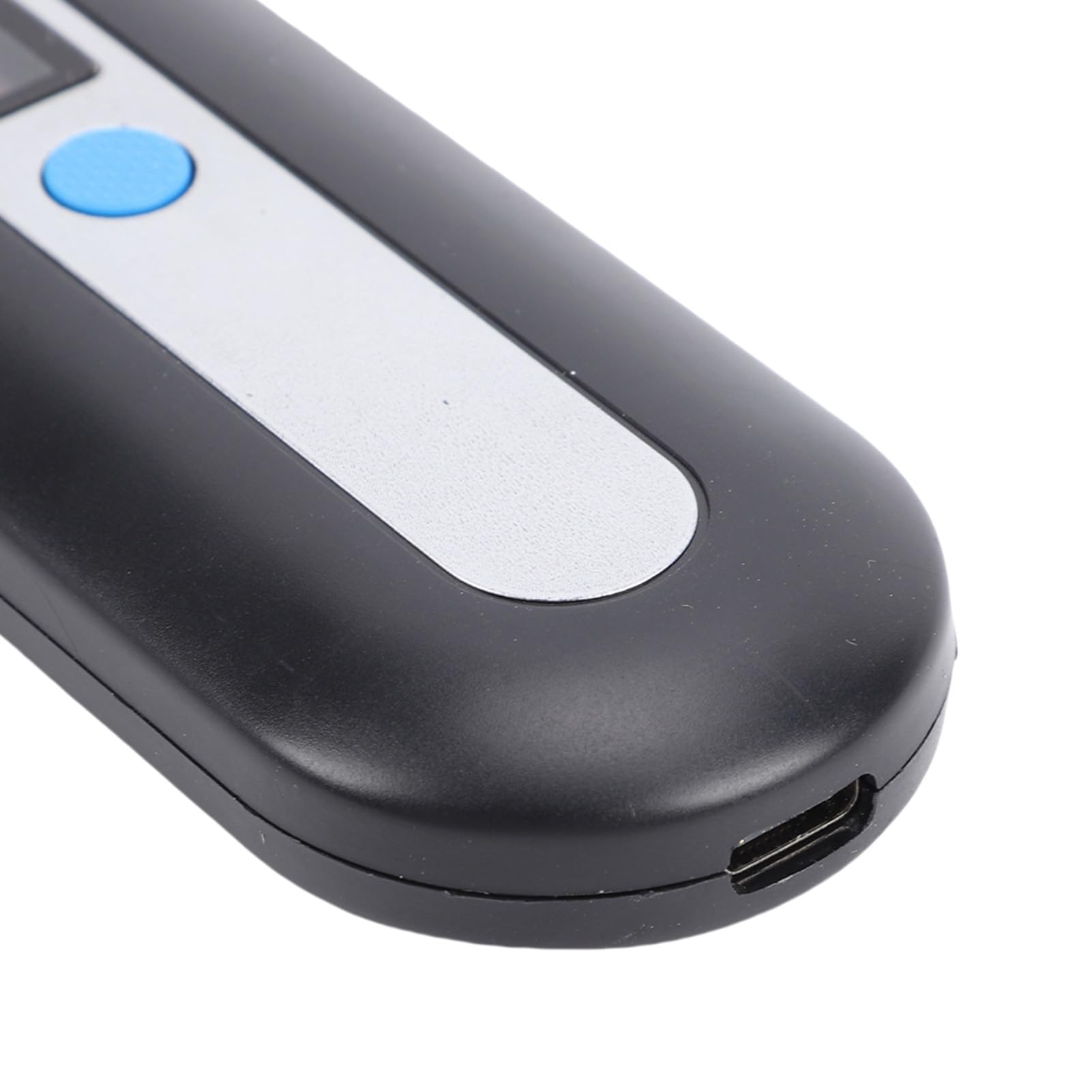 Pongnas Stazione di Ricarica da 3 Pollici con Orologio Digitale – Supporto Rapido da 15 W per Auricolari Smartwatch – Scrivania Alimentata di Tipo C (BLACK)