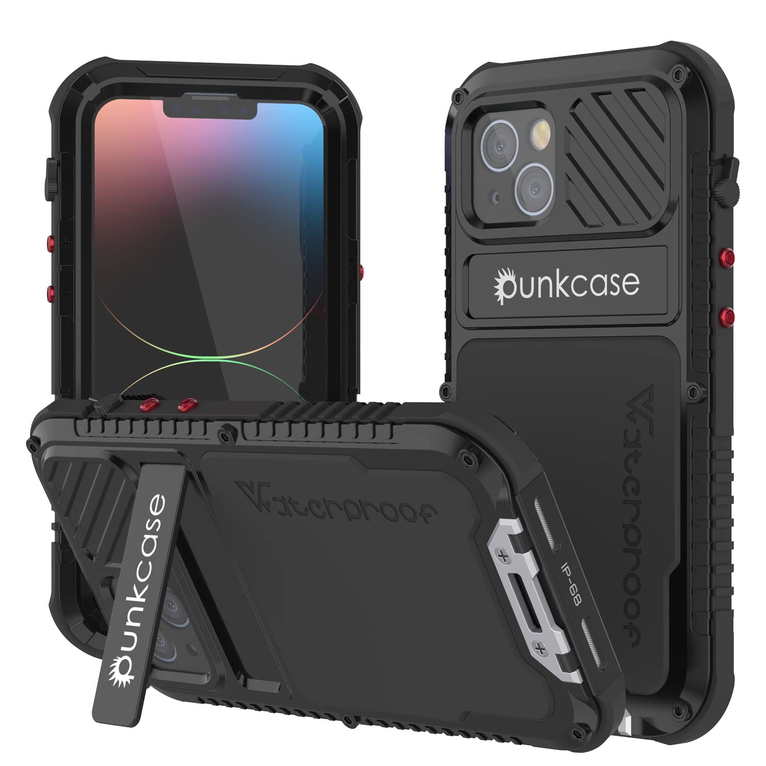 Punkcase iPhone 14 Waterproof Aluminum Case Cover [Metal