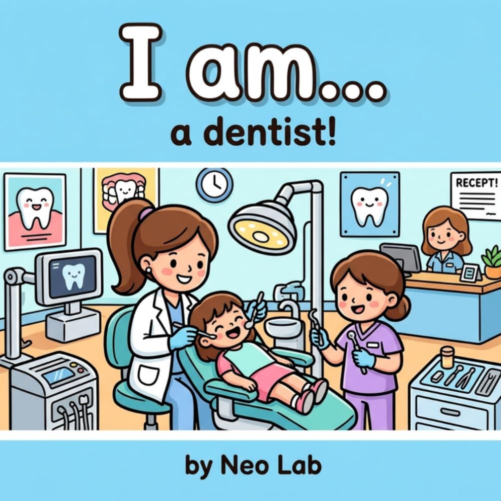 I am...a dentist: My Visit to the Dentist: A Fun Coloring Adventure