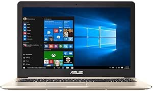 Asus VivoBook N580VD-DM160T - Pro N15, Computer portatile da 15.6", (Processore i7-7700HQ, 2.8 GHz, SSD da 128 GB e HDD da 1000 GB, 16 GB di RAM, nVidia GeForce MX 1050), Oro/Metallo, [Italiano] [Italia]