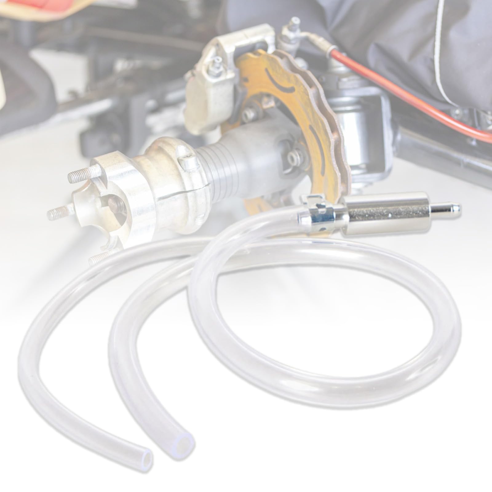 Tuyau De Purge De Frein Avec Clapet Anti-retour - Pour Moto Et Voiture - Acier Inoxydable, Universel - 5