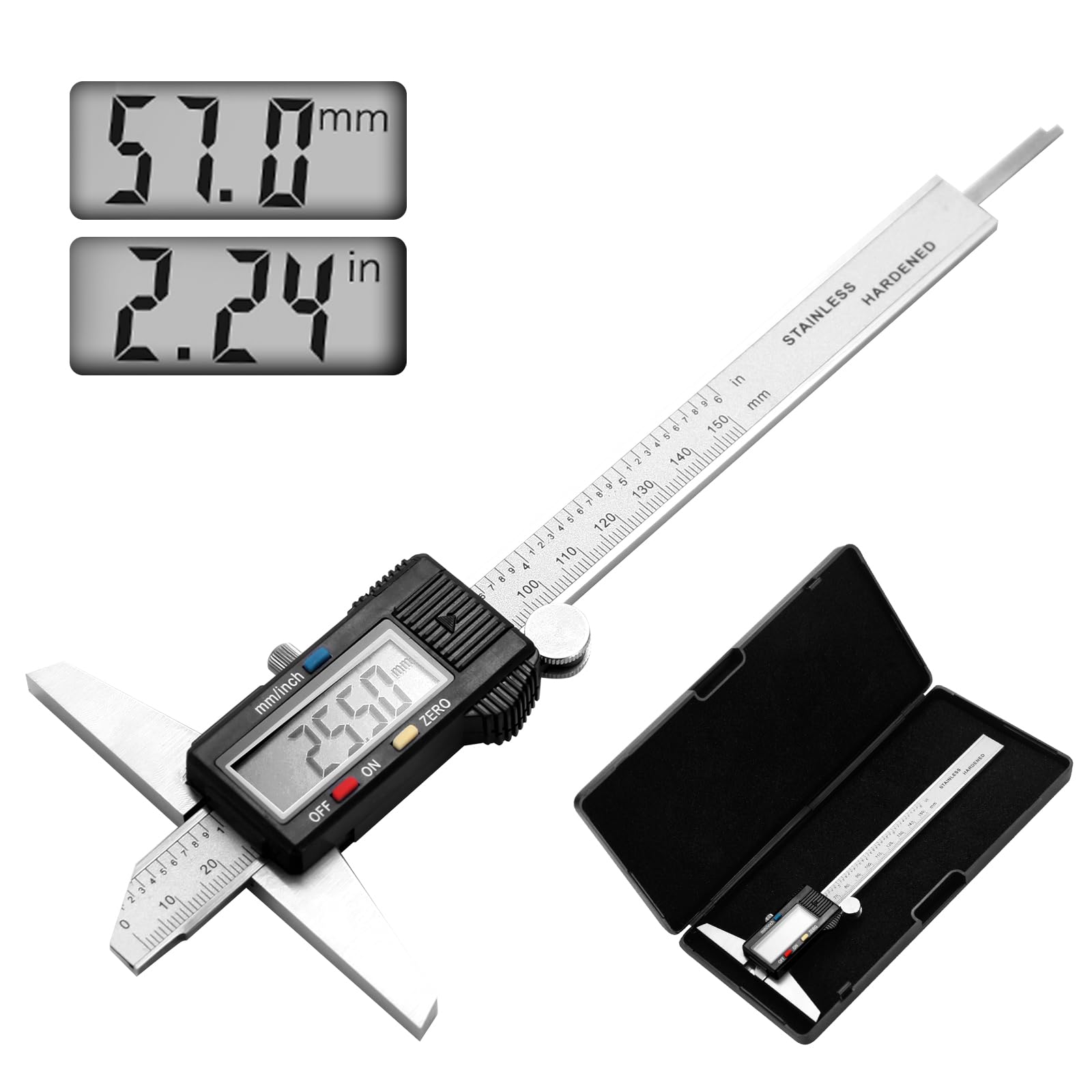 Digital Calipers - Precise Depth Measurement -1