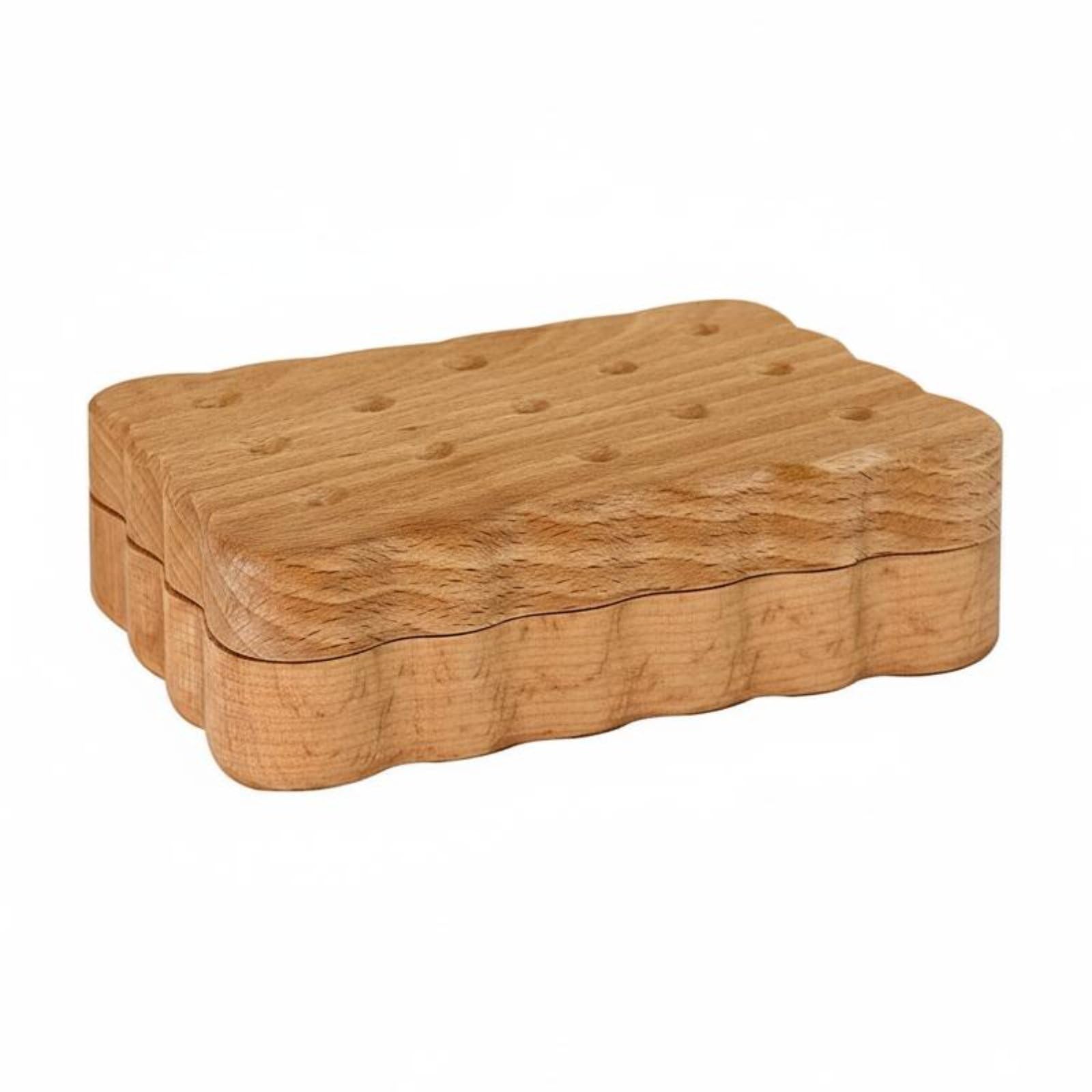 Boîte à Dents de Lait Enfant Boîte Souvenir Coffret Mémoire Coffret à Boucles Cheveu en Bois avec Tableau d'Informations et Rangement Complet Adaptée, Carré