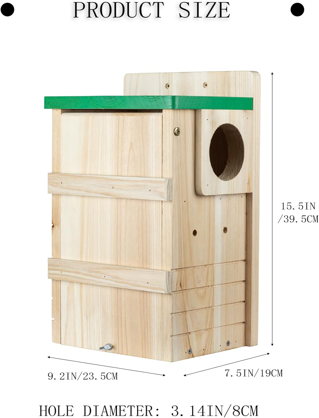 BalterFF Squirrel Houses for Outside Nesting Box Nest Wooden Chipmunk House Funny