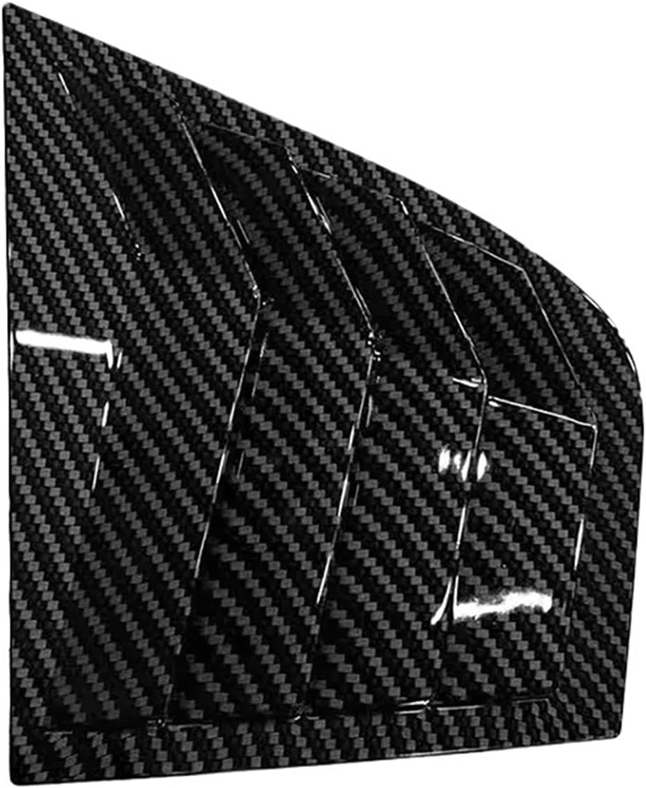 カーアクセサリー リアクォーターウィンドウルーバーカバー KIA Stinger 2018-2024 対応 カーウィンドウサイドエア