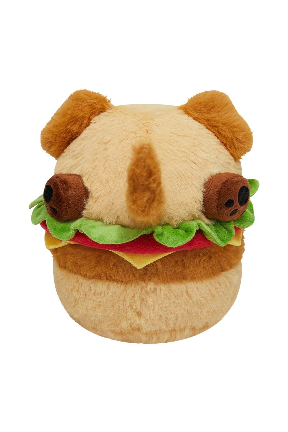 Amazon.co.jp: OLAOLA Buger ぬいぐるみ 7インチ ハンブガー 犬 動物