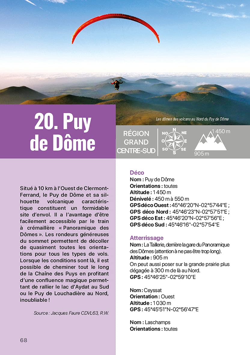 Parapente en France: Les plus beaux sites: 2