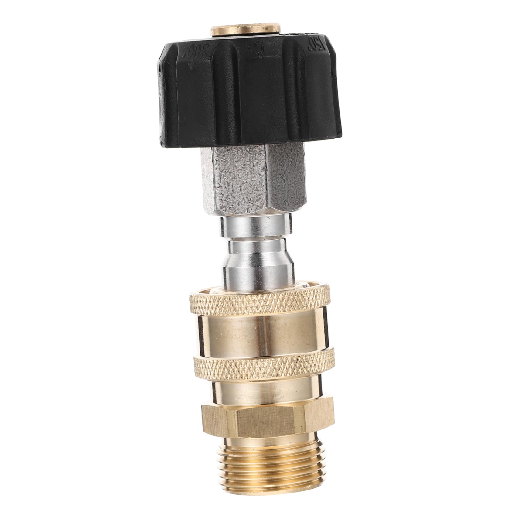 Toddmomy 4 Juegos De Conector De Conversión De Agua De Alta Presión Cobre M22 A 3/8 Conector Inserto Conector De Conversión De 14 Mm Conexión De Piscina Mezclador De Tubo Grifo De