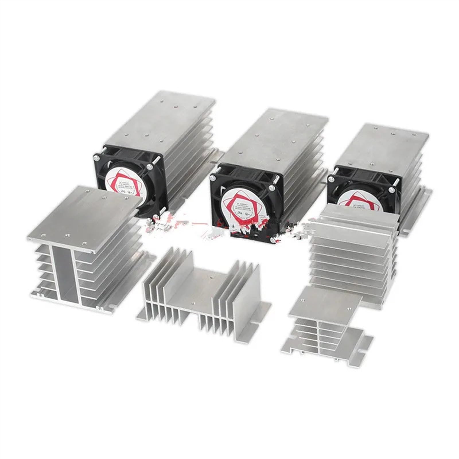 Disipadores de calor de relé de estado sólido, 1 unidad, for ventilador de radiador 10A-25A 10A-120A 40A-120A 10A-100A(110mm Length)