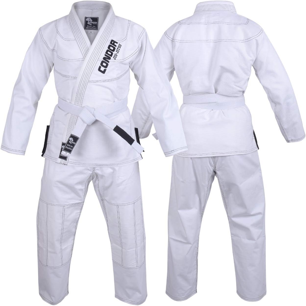Brazilian Jiu Jitsu Suit BJJ Gi Kimonos BJJ Uniform Preshrunk Pearl Weave Fabric New Top Quality, With FREE WHITE BELT