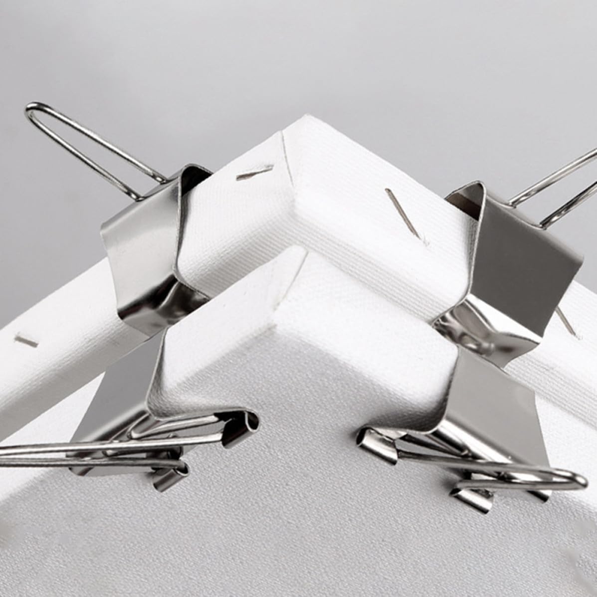 Stainless Steel Canvas Separating Clips Silver for 6pcs, Artists