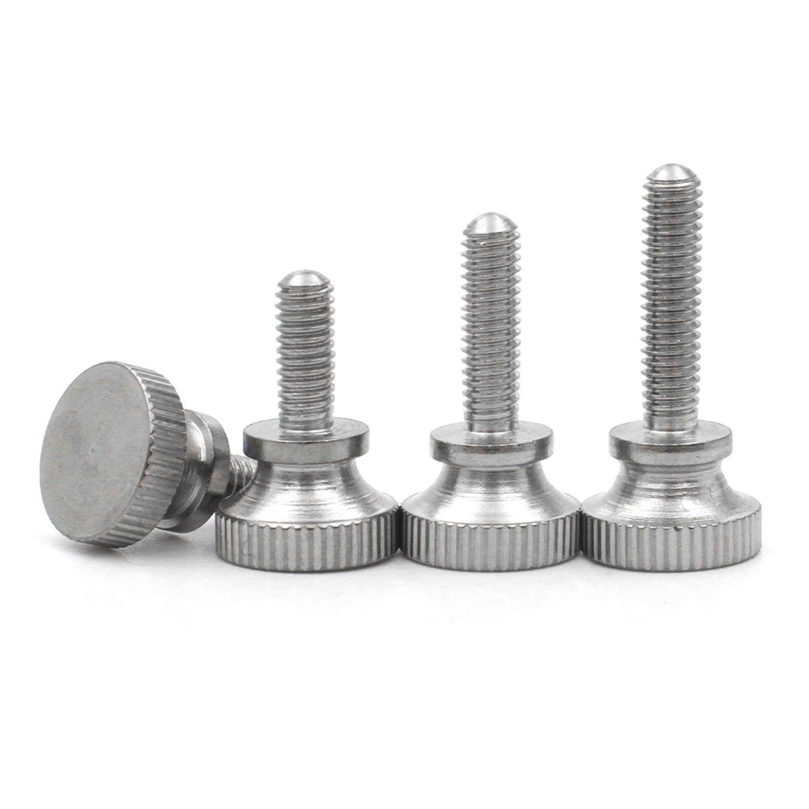 1-10 pezzi M2 M2.5 M3 M4 M5 M6 M8 M10 M12 304 in acciaio inossidabile con testa a gradino alto, vite a testa zigrinata, bullone for facciata continua(8mm,M2.5 (10pcs))