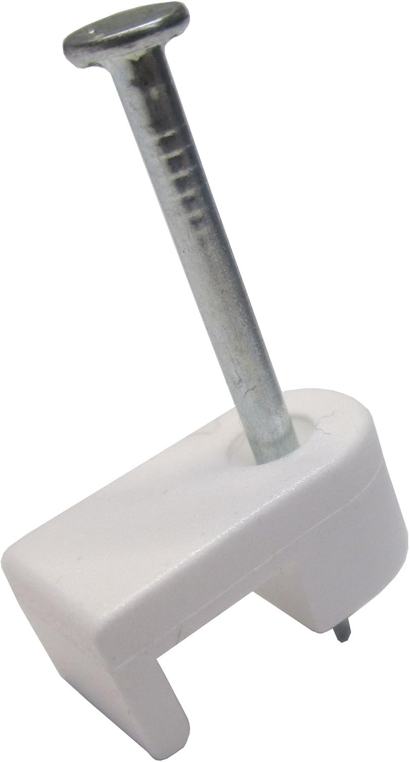 Gardner Bender PSW160 3/16Inch Low Voltage Plastic Staples, 100Pack