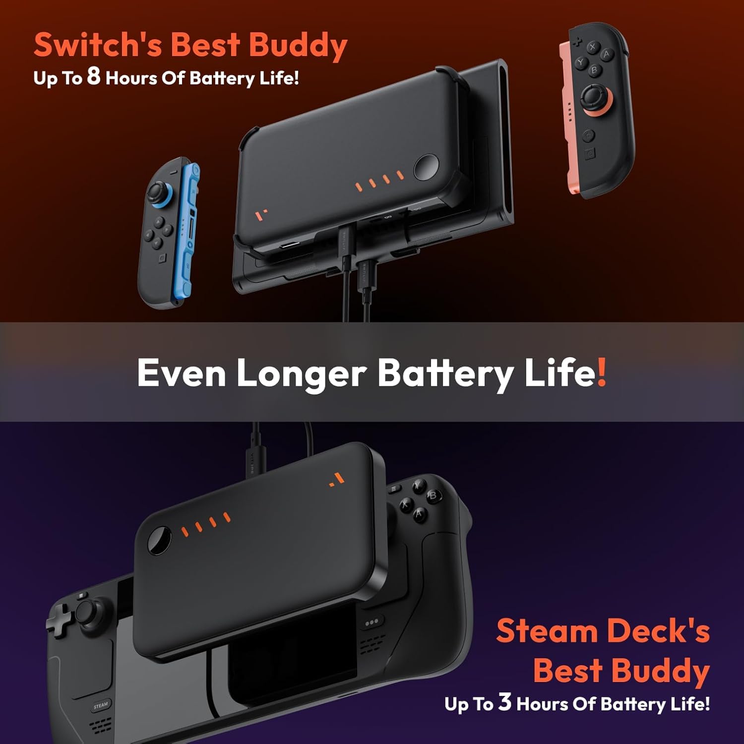 VITURE Luma Xr-Brille & Pro Mobile Dock, Erstes Immersives Xr FÜR Switch 2, Co-Op Streaming, Laden Beim Spielen, Kompatibel Mit Switch, Handhelds, Fire Tv, Neckband, Hdmi/USB-C