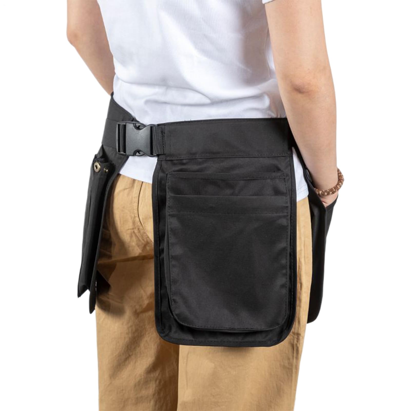 Bolsa para criar perros con bolsillos frontales para senderismo y actividades