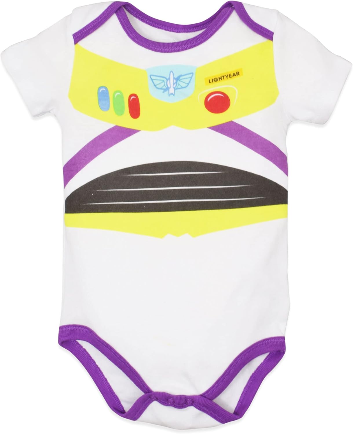 Disney Mickey Mouse Lion King Winnie the Pooh Pixar Toy Story Finding Nemo Baby 5 Pack Bodysuits Newborn to Infant 12 Months Pixar