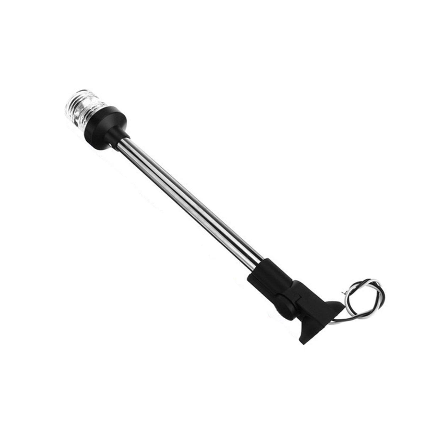 12-24 V Piegare Il Marino per la Barca PORTATO Luci di Navigazione Marine per Barca Yacht Stern Anchor Light PORTATO Lampada da Vela DaJiKan (Color : 16 inch)