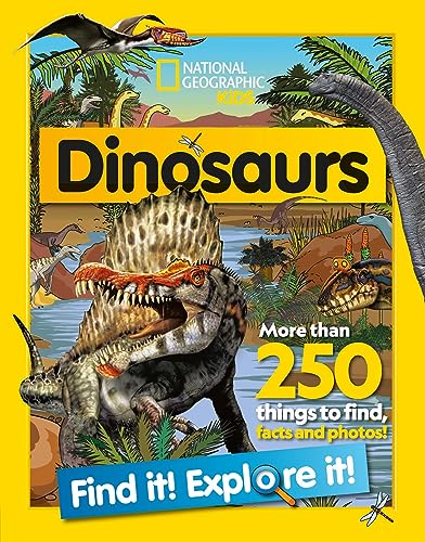 National Geographic Kids Find it! Explore it! 6 Books Collection Set(Animals, Oceans, History, Insects, Around the World & Dinosaurs) ( More Than 250 Things to find,Facts and Photos!) – vue 7