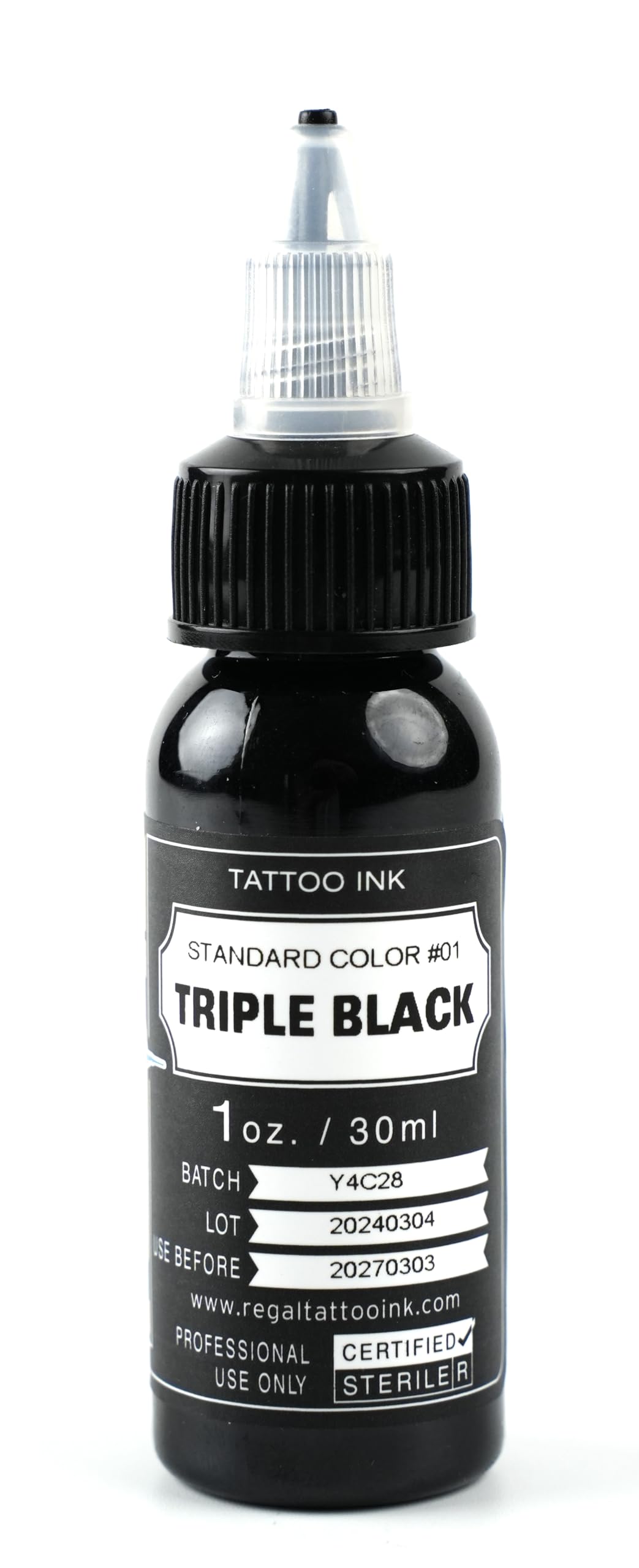 Regal Tattoo Ink (1oz Triple Black)