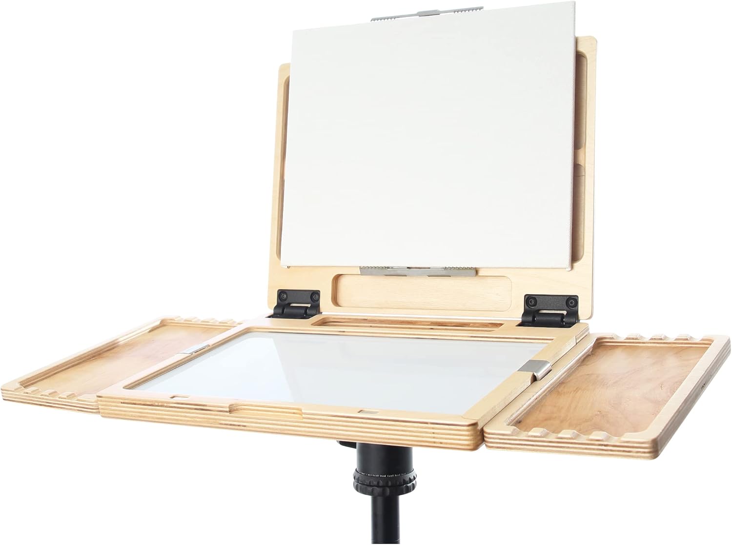 u.go Plein Air | Anywhere Wood Side Tray, 4"x8" Inches, Compatible with u.go Pochade Boxes, En Plein Air Easel Accessories
