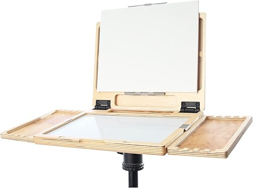 Miniatura 5 de New Wave u.go Plein Air | Bandeja lateral en cualquier lugar, 4 x 8 pulgadas, compatible con cajas de pochade U.go, accesorios de caballete de aire