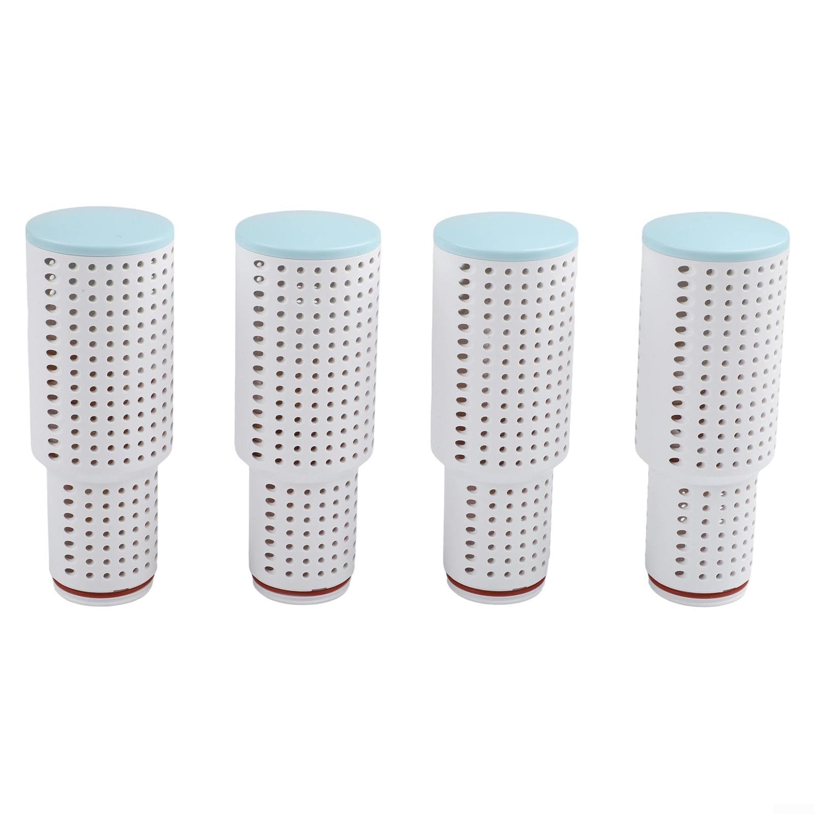 Lot de 4 filtres de déminéralisation de rechange avec purification ionique argentée pour humidificateur Dreo HM306 HM311S HM524S HM409S HM420S, réducteur de calcaire d'eau dure
