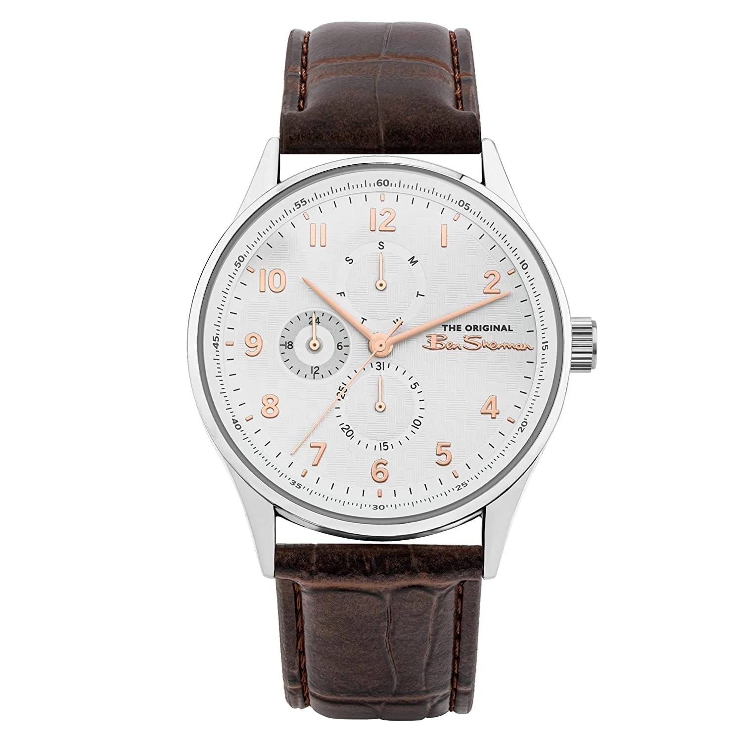 Ben Sherman Analog White Dial Mens Watch-BS021BR (B081DNBG7X) Amazon Price History, Amazon Price Tracker