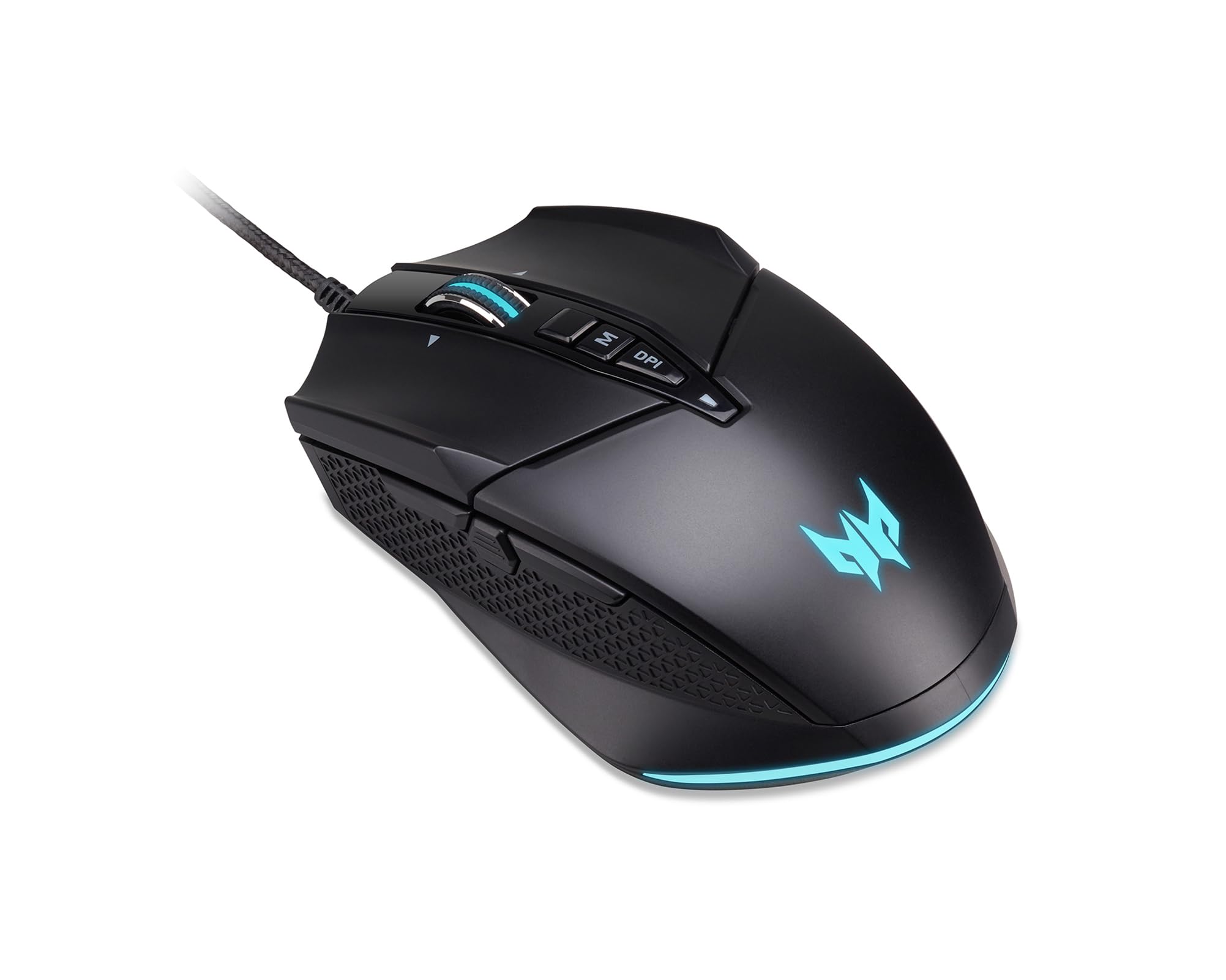 Predator Cestus 335, Mouse Gaming, fino a 19.000 DPI, 5 livelli DPI, 10 Pulsanti Programmabili con Buster Fire, IPS 400, Sensore Pixart 3370, Scrolling Infinito, Mouse USB, Nero
