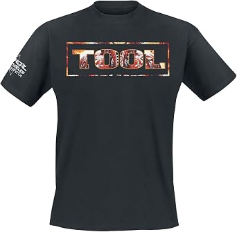 Artist Unknown Mens Tool Parabola Logo Back & Sleeve Print T-Shirt Black