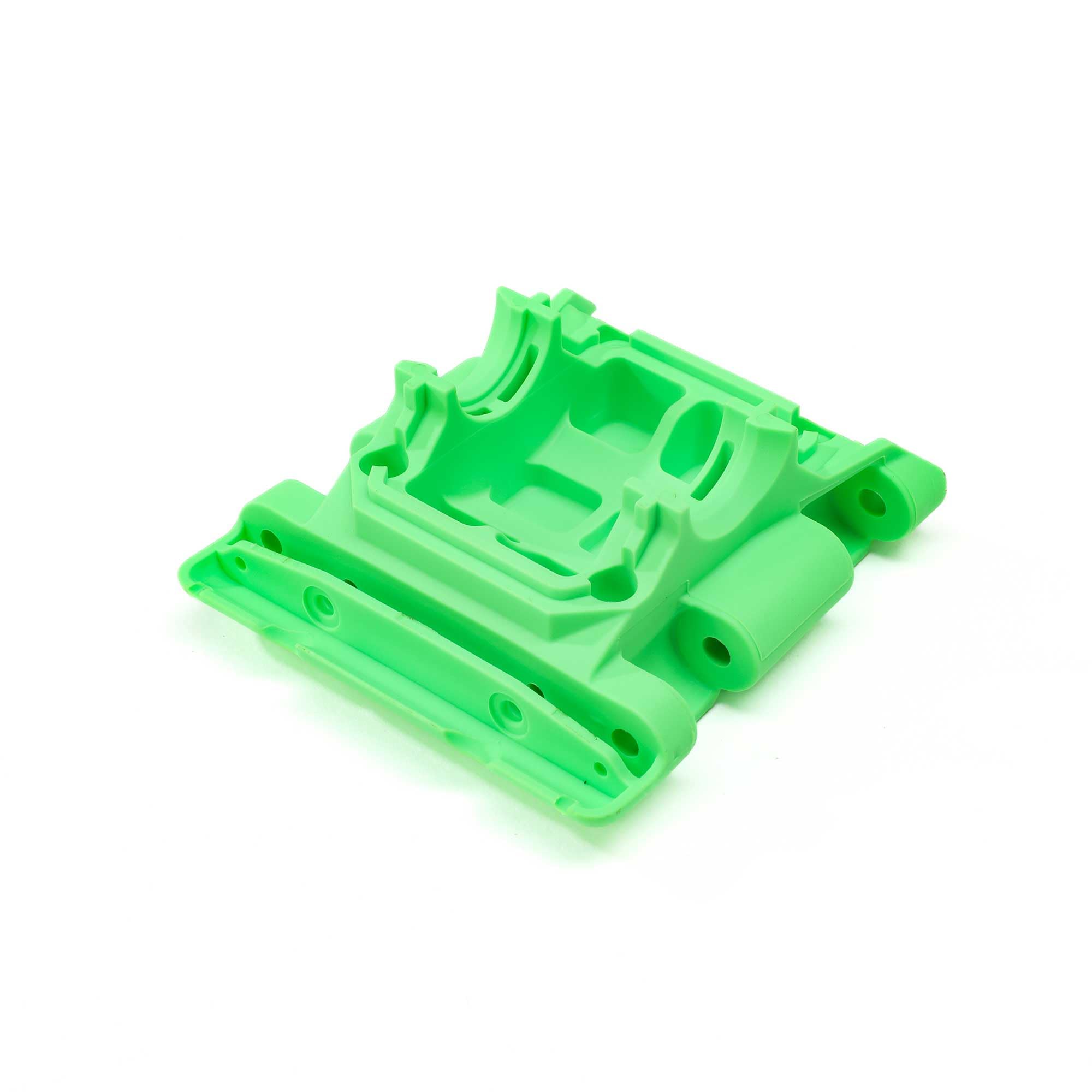 ARRMA Rear Lower Skid/Gearbox Mount (1pc) - Green, ARA320792