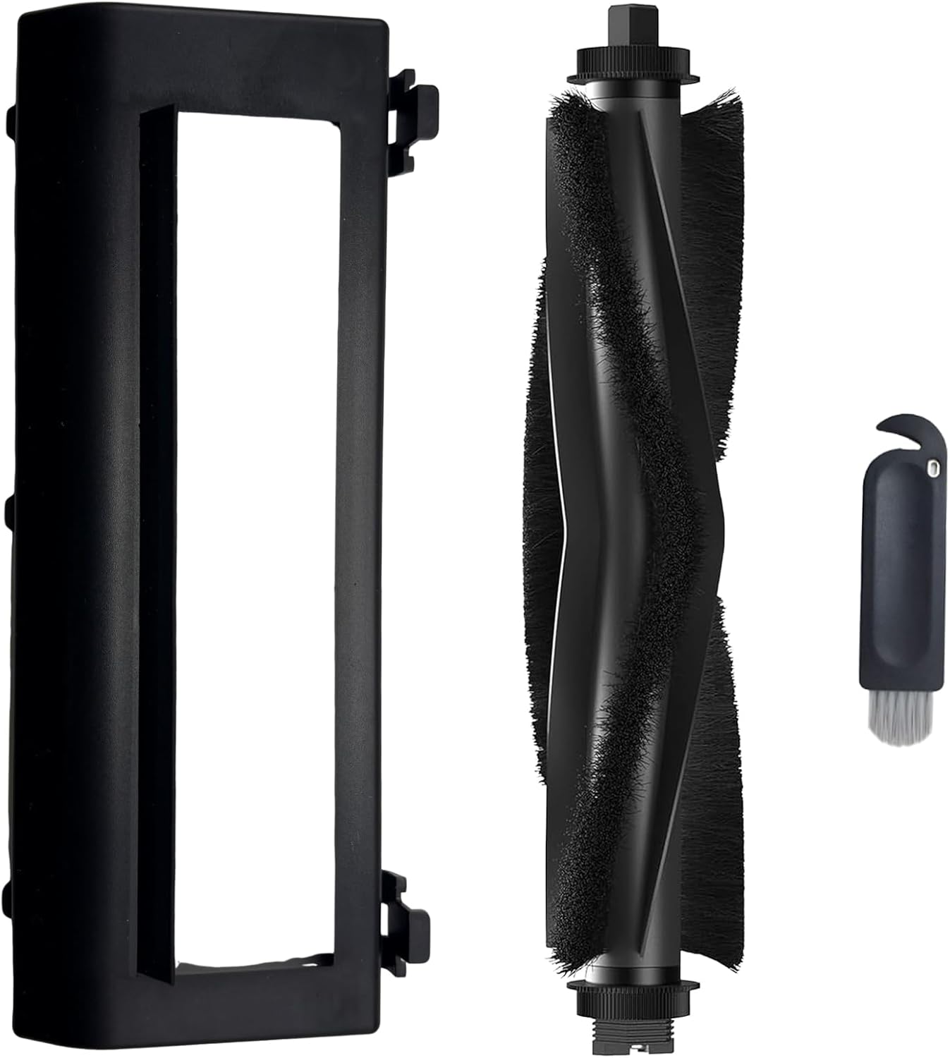 L60/L50 Replacement Roller Brush & Main Brush Guard Kit - Accessories Kit Compatible with eufy L60/L60 SES/L50/L50 SES Robot Vacuum, Includes Bonus 1 Cleaning Brush