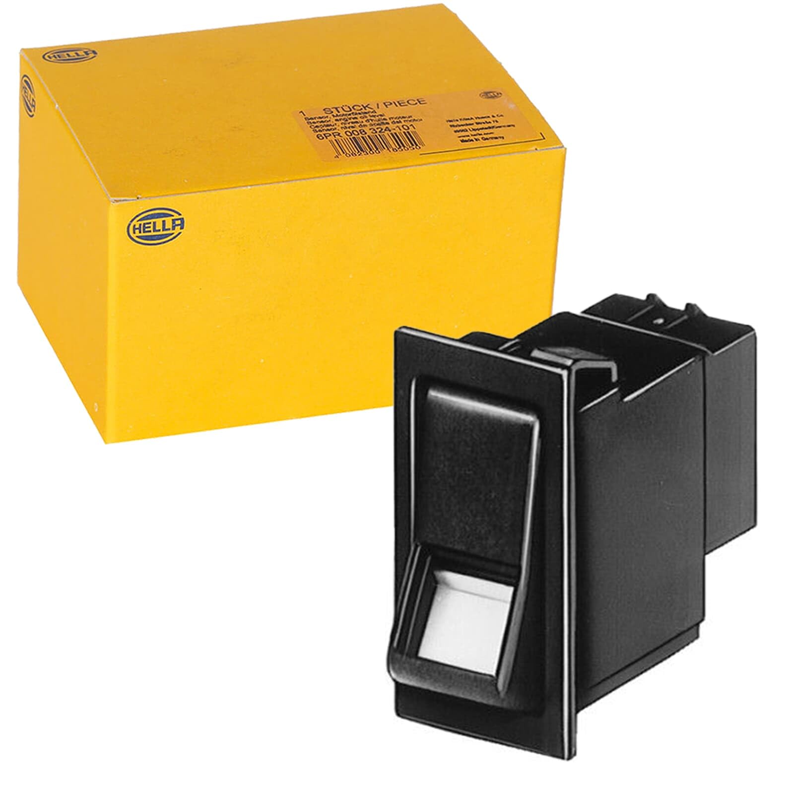 Hella Rocker Switch, (I)-0, 4-Pin 6Gm004570061