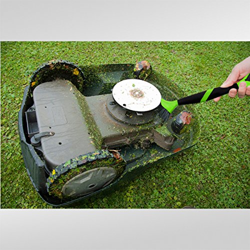 Walensee Lawn Mower Tools Lawn Mower Accessories Lawn Mower Deck Cleaner Lawn Mower Scraper Brush Mower Cleaner Mower Deck Brush Tractor Cleaning Tools 16 Inches Length Green #TOP2