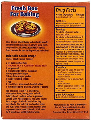Arm & Hammer Baking Soda, 16 oz (3 Pack) - image 2