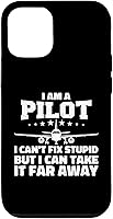 Vista 1 de iPhone 14 Pilot Design For Men Women Aviation Airplane Pilot Funny Case