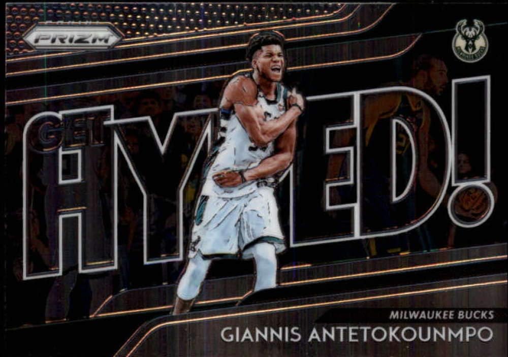 201819 Prizm Get Hyped Basketball 8 Giannis Antetokounmpo