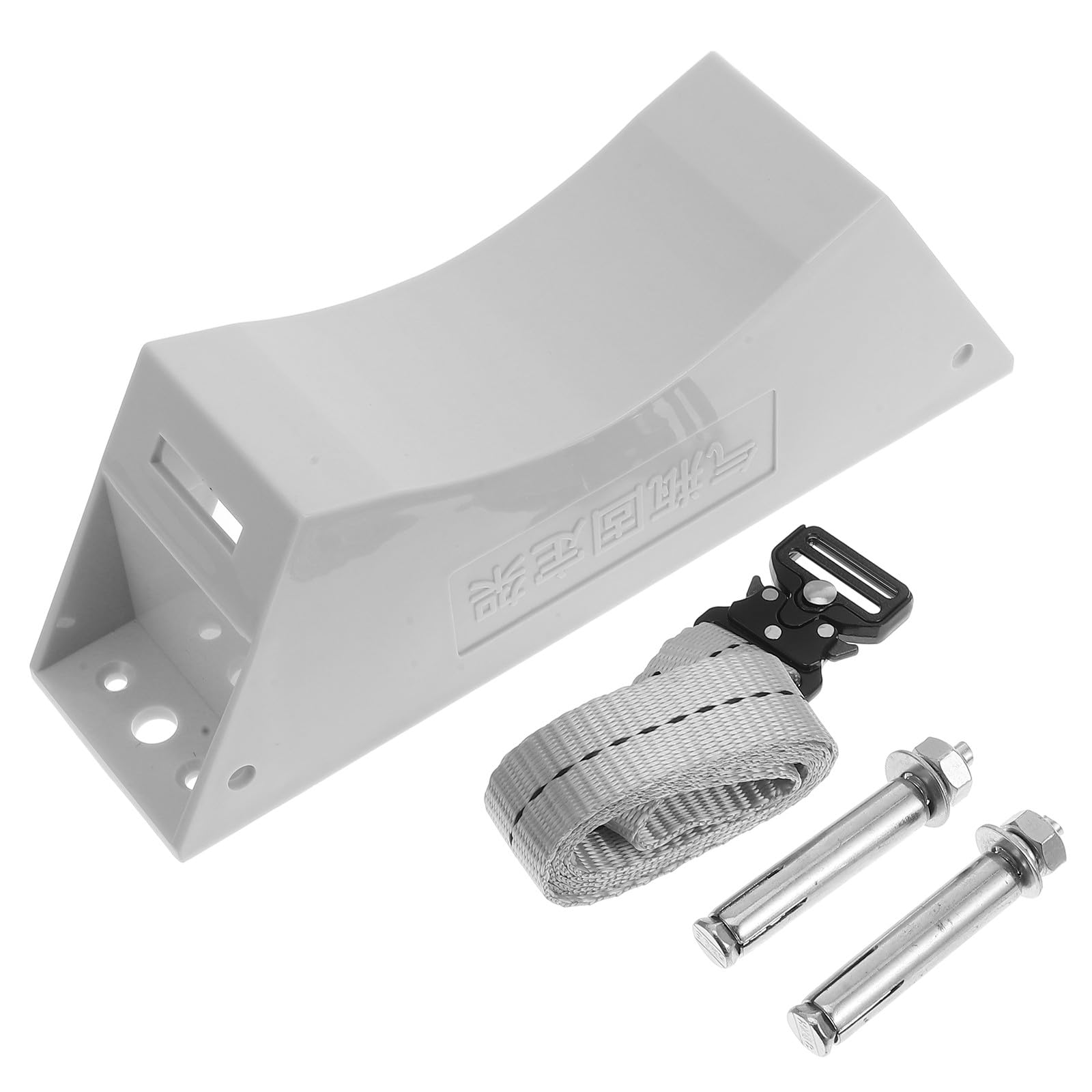 Support de bouteille de gaz en plastique ABS fixation murale anti-basculement