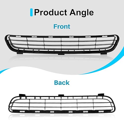 Miniatura 4 de CarPartsDepot, 363-44170-10 TO1036103 5311206010, rejilla frontal de radiador, hecho en Japón