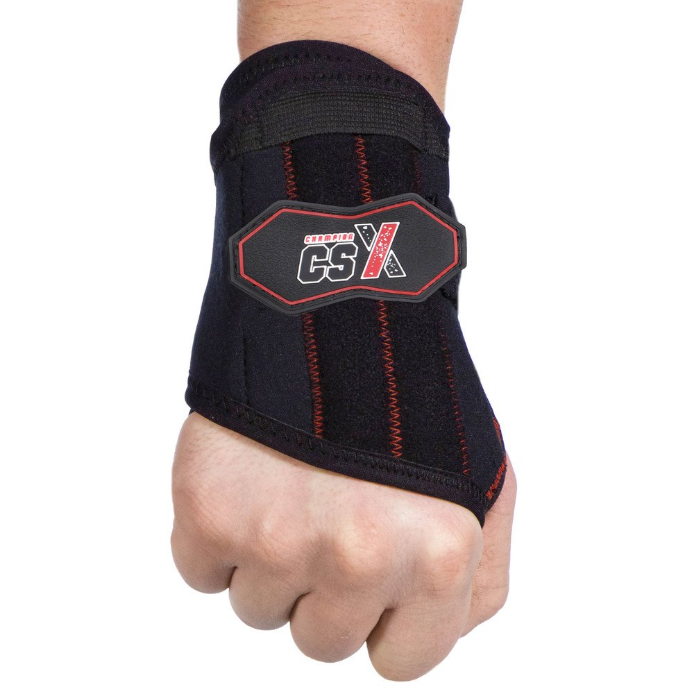 CSX Wrist Brace, Quad-Flex, Adjustable Support, Sport Performance, Small (Right Hand)