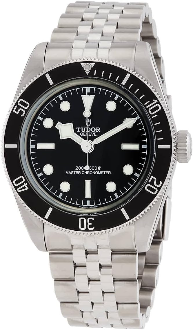 Black Steel Watch by Tudor