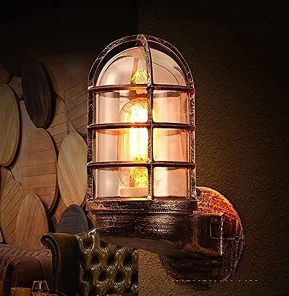 Sauna Light WOONEKY Vintage Outdoor Wall Light - Nautical Style LED  Bulkhead Fixture For Garden, Porch \u0026 Driveway Vintage Nautical LED Wall  Sconce Garden, image size:978x1001