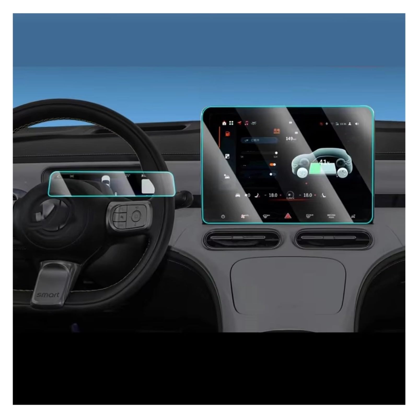 Parasole Aletta Lato Passeggero SMART ForTwo Coupé 1° Serie - Foto 11