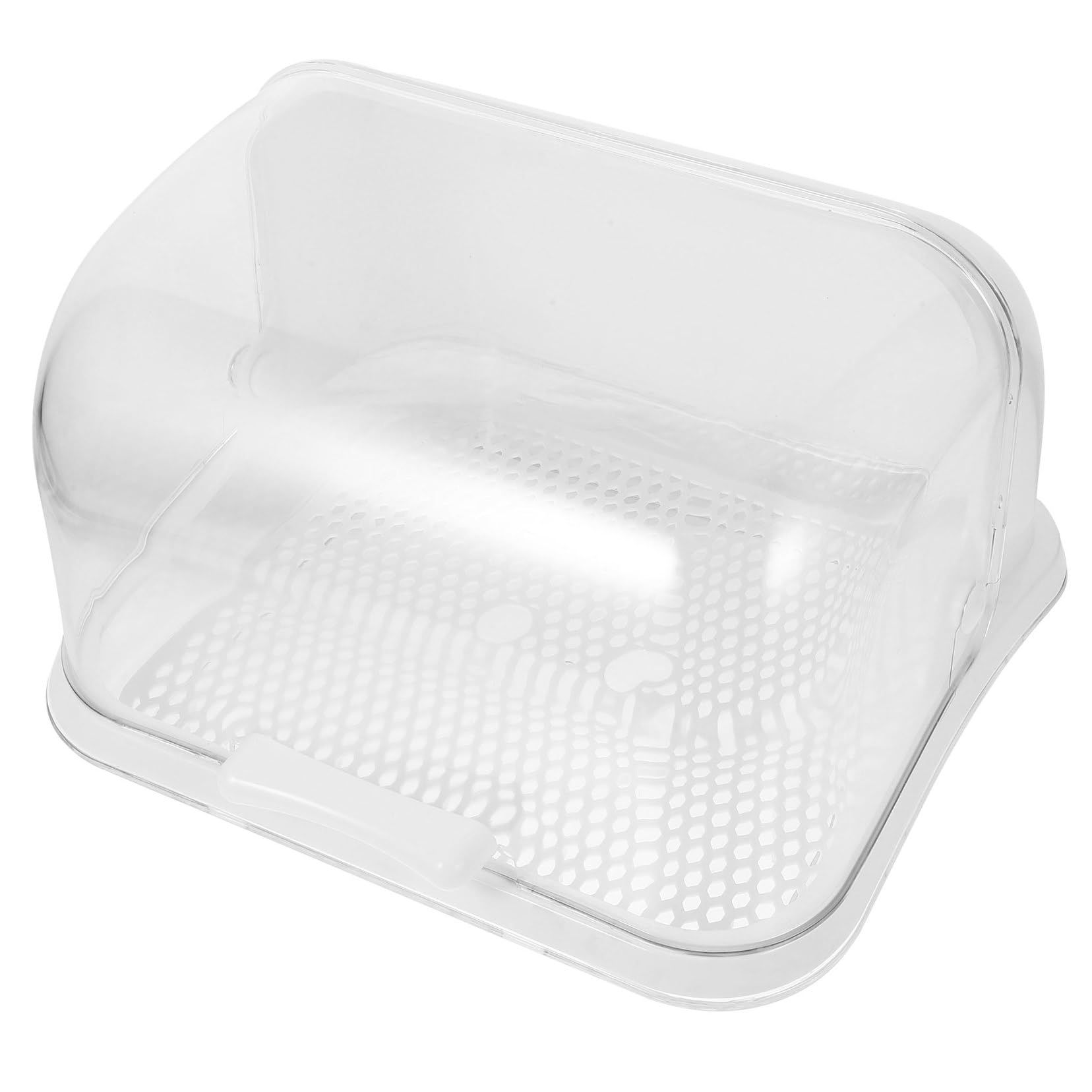 Portabiberon Asciuga Biberon Coperchio Antipolvere in Pp Bianco per Conservazione e Asciugatura Sicura dei Biberon, la Cucina lo Stoccaggio