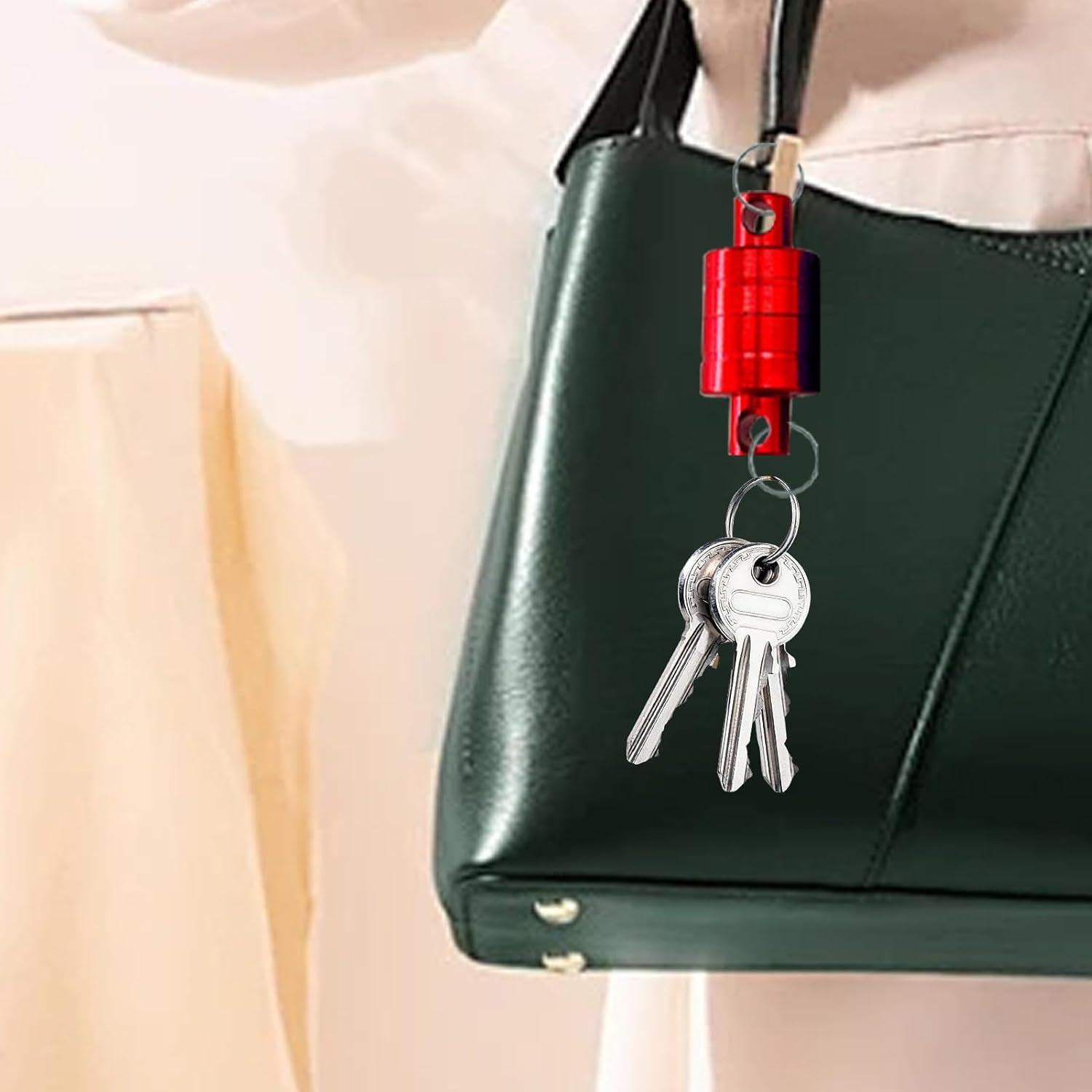 Magnetic Keychain Holder - Magnetic Key Holder For Purse - Sturdy Aluminum Alloy Fishing Gear Storage Hook Refrigerator Magnet Function 3 61ruP2441oL. AC SL1500