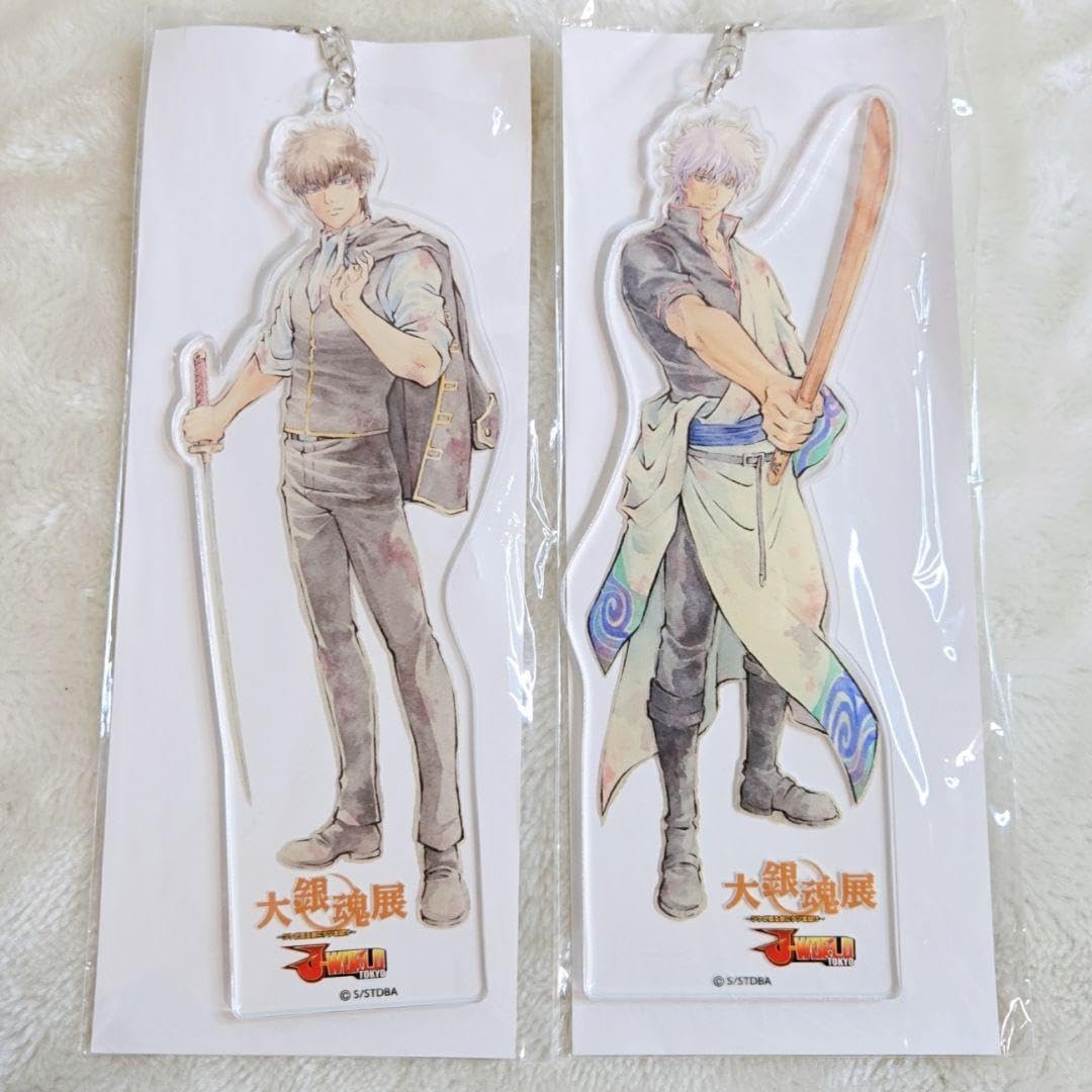 【T】　銀魂　大銀魂展　J-WORLD　アクリルキーホルダー　2個　土方　銀時 T 銀魂 大銀魂展 J-WORLD アクリルキーホルダー 2個 土方 銀時 銀魂