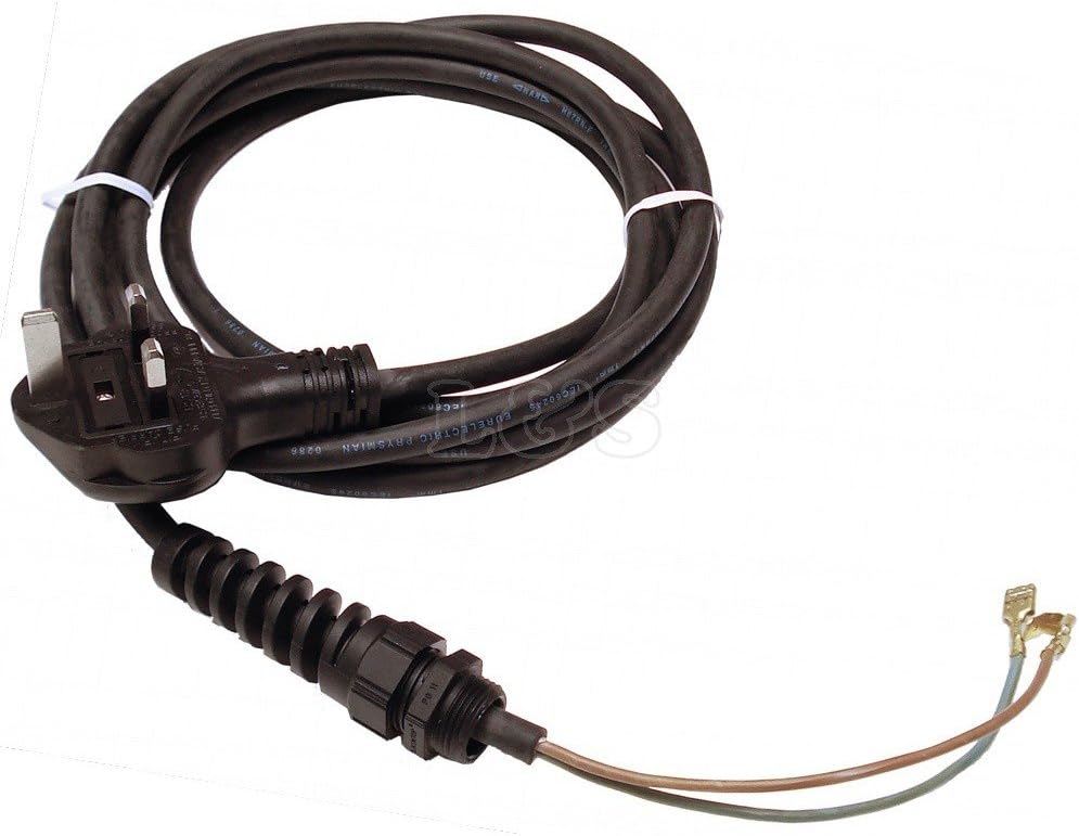 240v Glanded 3 Metre Lead Fits Belle Minimix 150-71/0179